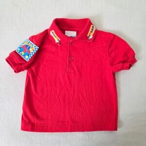 Vintage Oshkosh Bus Polo 3-9 months